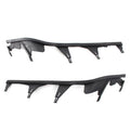 Pair Upper Headlight Lamp Cover Strip Trim for BMW 3 Series E46 (1998–2001)