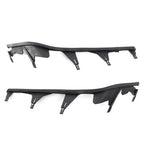 Pair Upper Headlight Lamp Cover Strip Trim for BMW 3 Series E46 (1998–2001)