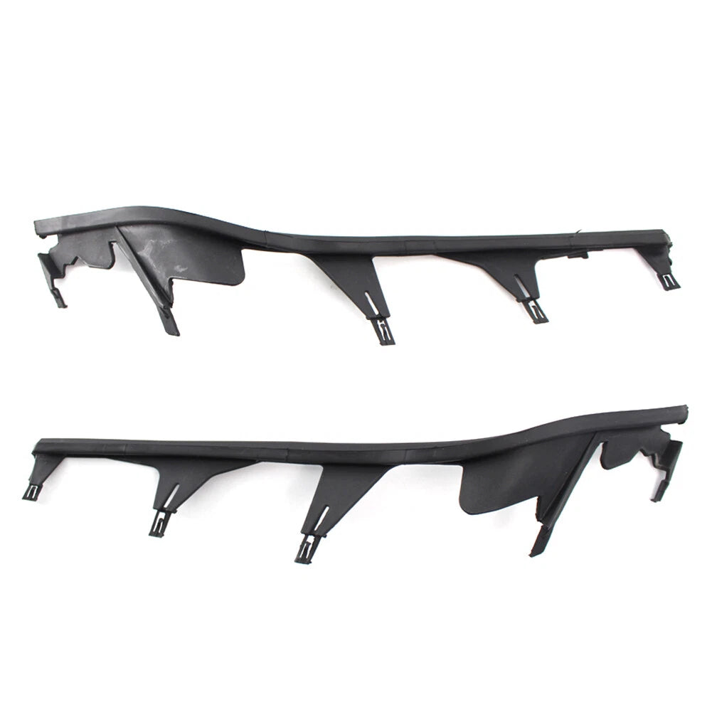 Pair Upper Headlight Lamp Cover Strip Trim for BMW 3 Series E46 (1998–2001)