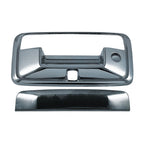 Tailgate Handle Cover for 2015-2019 GMC Sierra 2500/3500 w/Camera Cutout (Chrome