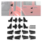 Set of 16 Door Hinge Replacement Screws for Jeep Wrangler JK (2007–2018)