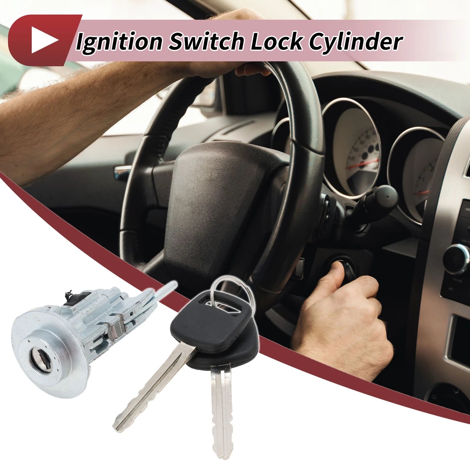 Ignition Lock Cylinder for Toyota Camry (2003–2006) No. 6905706020/6905706010