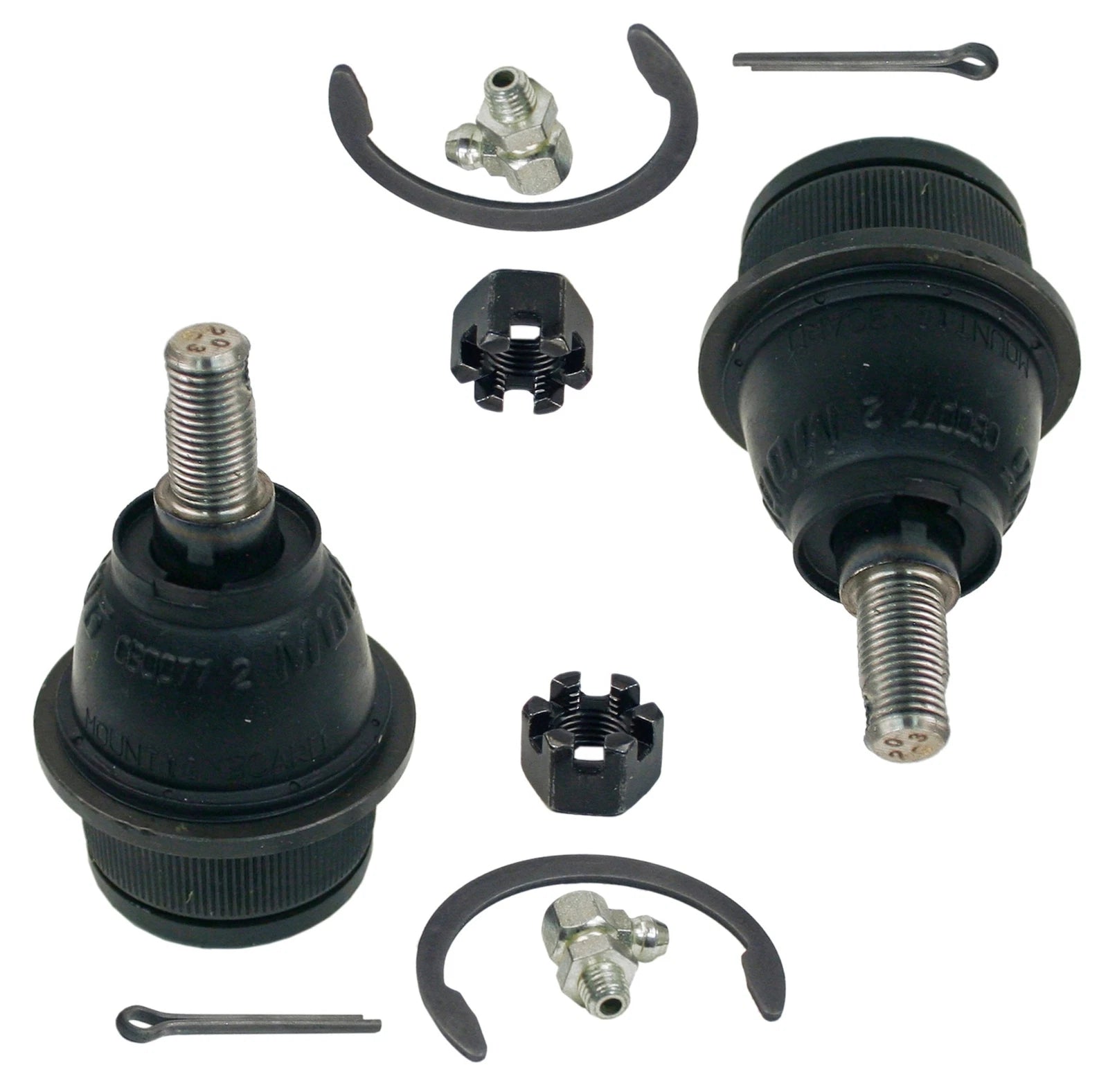 Set of 2 Front Lower Ball Joints for Chrysler 200, Dodge Journey (2011–2019)