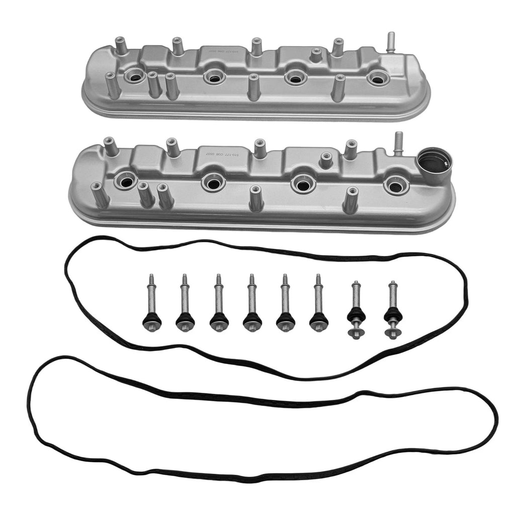Aluminum Engine Valve Cover Set for Cadillac CTS, Chevy Corvette, Camaro (2009–2015)