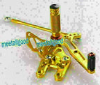 Rearset Rear Set for Kawasaki Ninja ZX10R (2004-2005) Gold Motorcycle