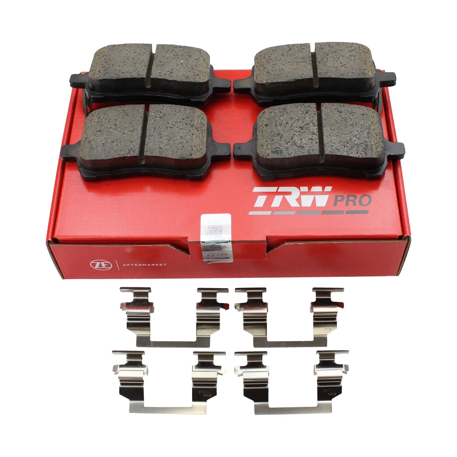 Set of 4 TRW Pro Ceramic Brake Pads for Chevy Malibu Pontiac G6 Solstice Saturn