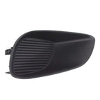 Black Front Bumper Fog Light Covers for Toyota Yaris (2007-2012)