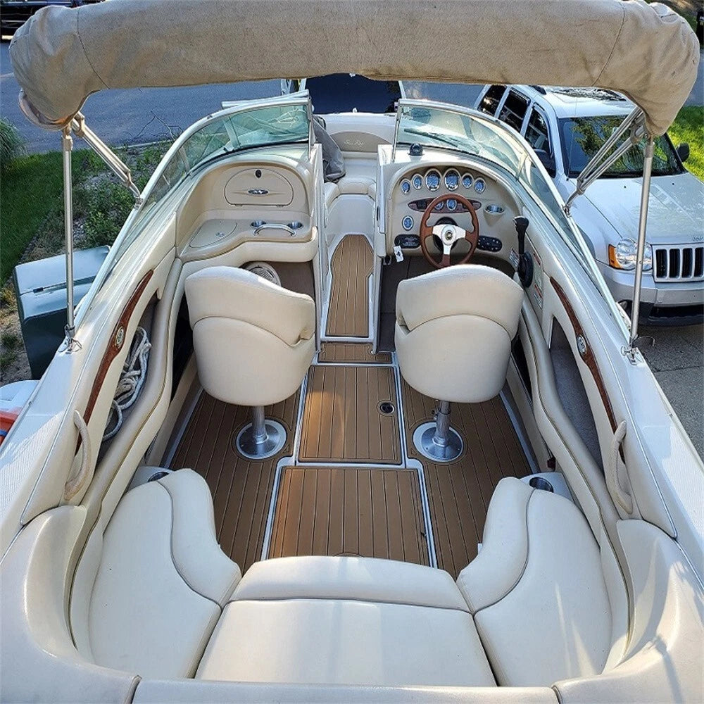 EVA Foam Teak Deck Flooring Cockpit Pads for Sea Ray 230 BR (2001)