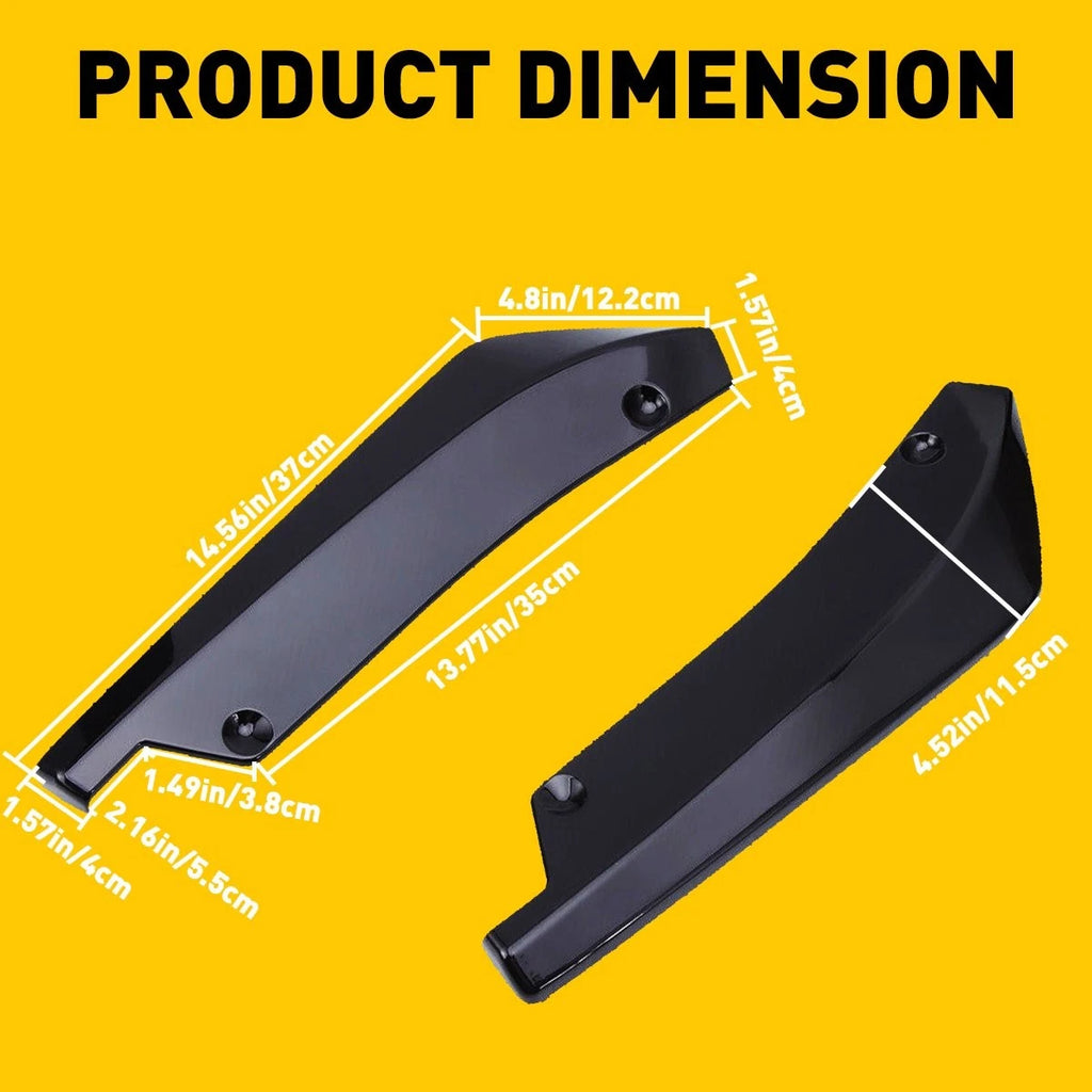 Carbon Fiber Rear Bumper Diffuser Splitter for Dodge Charger (2015–2023)