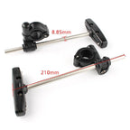 Windshield for Motorcycle 7/8" or 1" Handlebar Clear