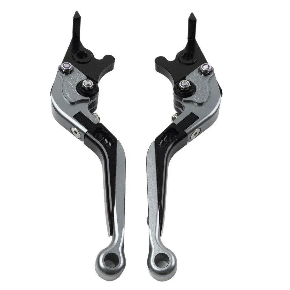 CNC Titanium Extendable Brake Clutch Levers for Daytona 675, Speed Triple R