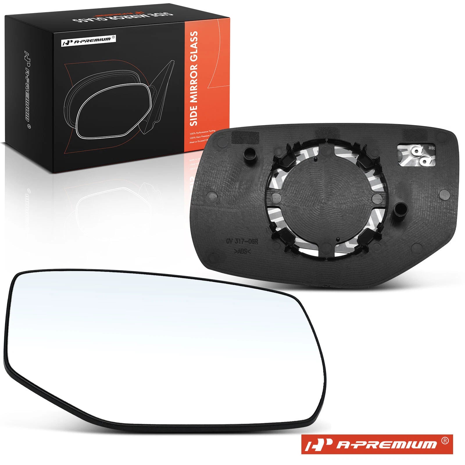 Heated Passenger Power Mirror Glass for Honda Accord (2013–2017)