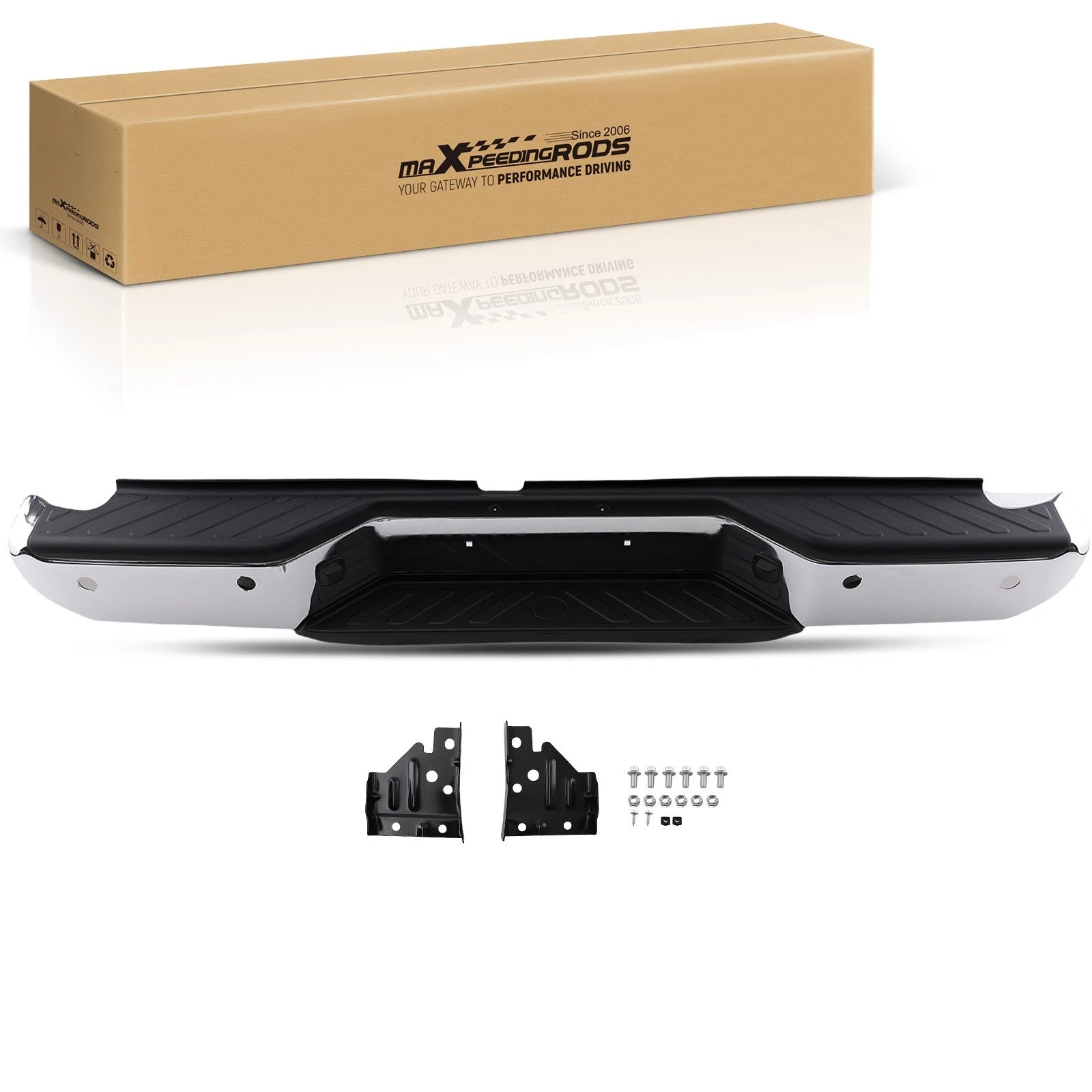 Chrome Rear Bumper for Nissan Frontier (2005–2021) 850109BF0B-PFM