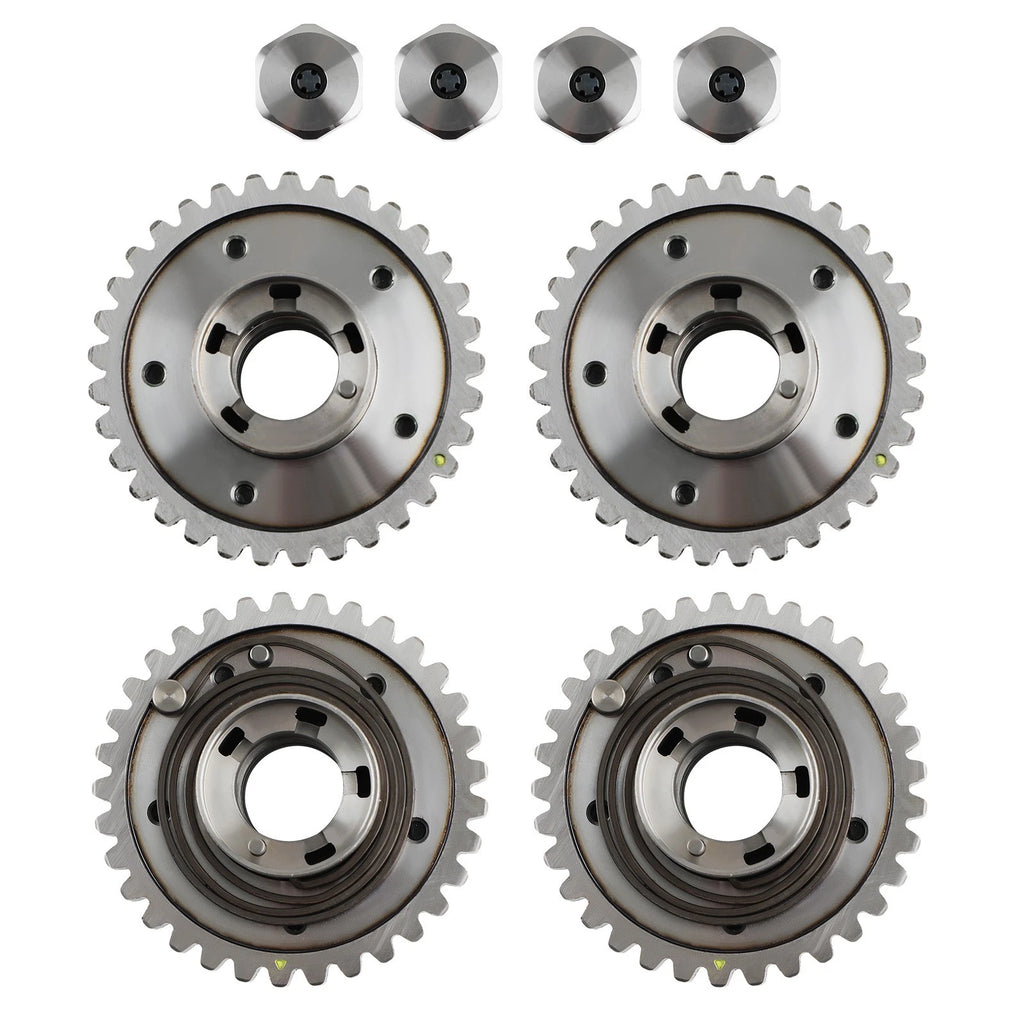 8x VVT Gear Adjuster + Oil Control Valves for Pentastar V6 3.6L (2011–2023)