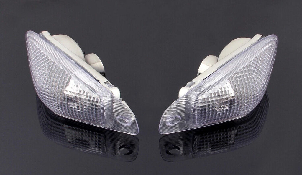 Front Turn Signal Lens for Kawasaki ZZR600 ZX600E (1994–2004) Clear EY