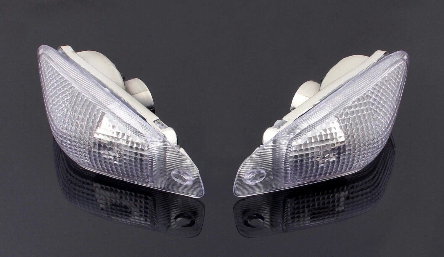 Front Turn Signal Lens for Kawasaki ZZR600 ZX600E (1994–2004) Clear EY