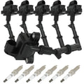 6X Ignition Coils and Spark Plugs for Mercedes-Benz GL63 AMG