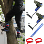 Climbing Spike Set with Safety Belt and Adjustable Rope for Tree/Pole