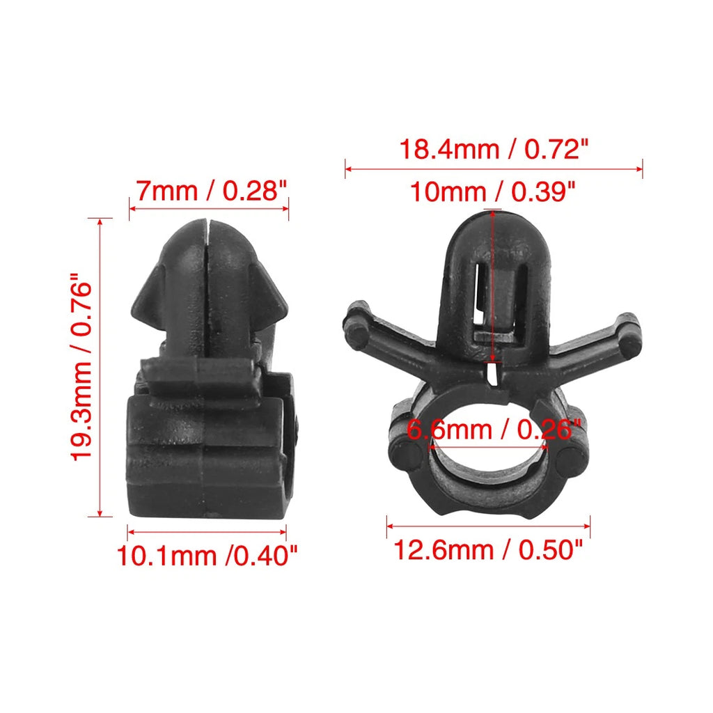 20pcs Petrol Line Hose Retainer Clip for Hyundai Elantra/Santa Fe/Sonata 