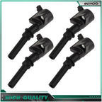 Set of 4 Ignition Coils for Ford Mustang Explorer F-150 F-250 F-350 E-150 Expedition