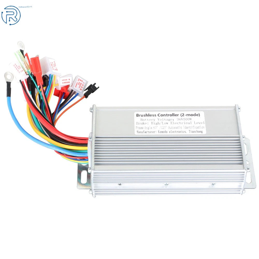 Brushless Motor Controller for Electric Scooter E-Bike (36V 500W)