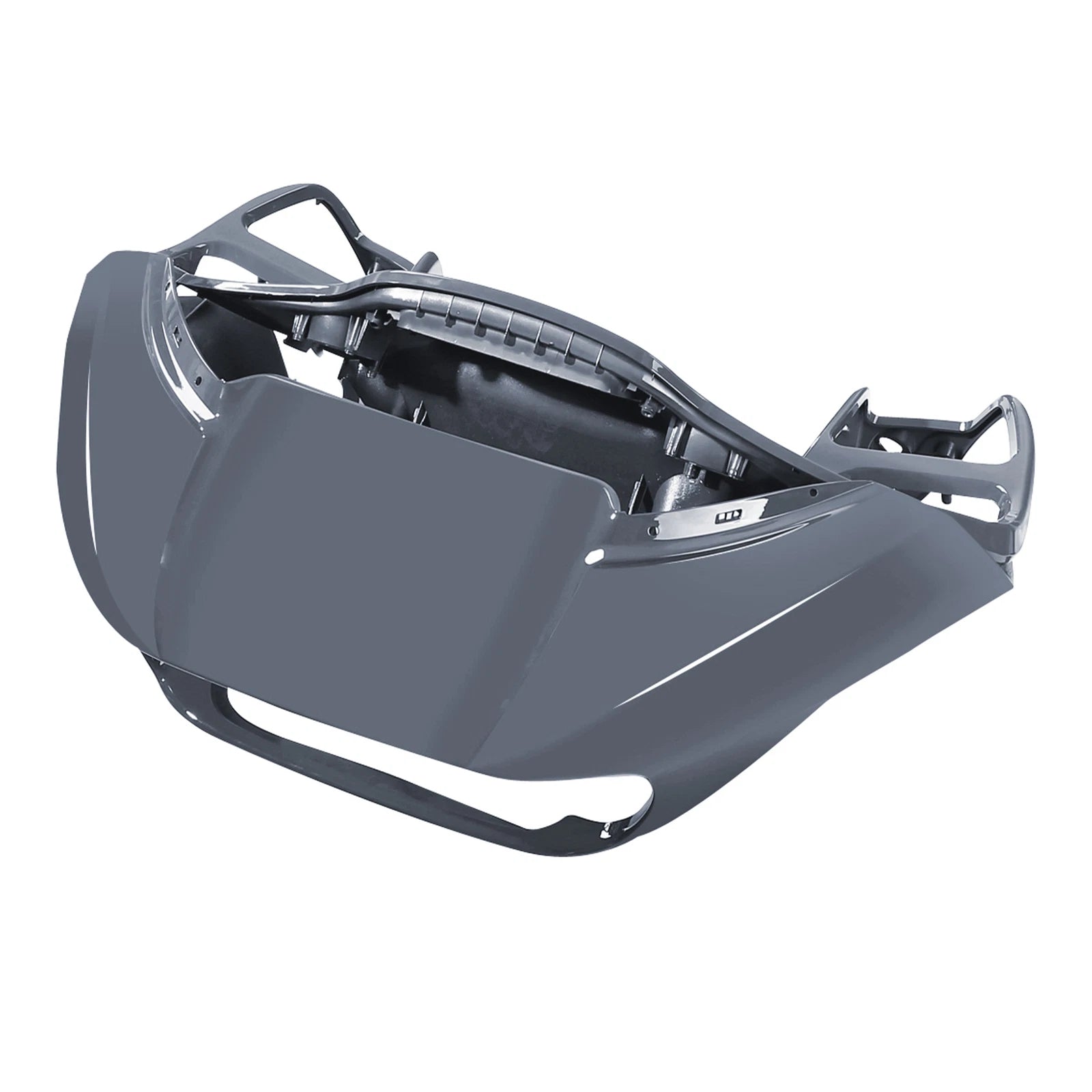 Gunship Gray Inner Outer Fairing for Harley Touring CVO Road Glide FLTRX (2015–2023)