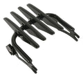 Black Stealth Luggage Rack w/ Docking Hardware for Harley Touring (2009-2013)