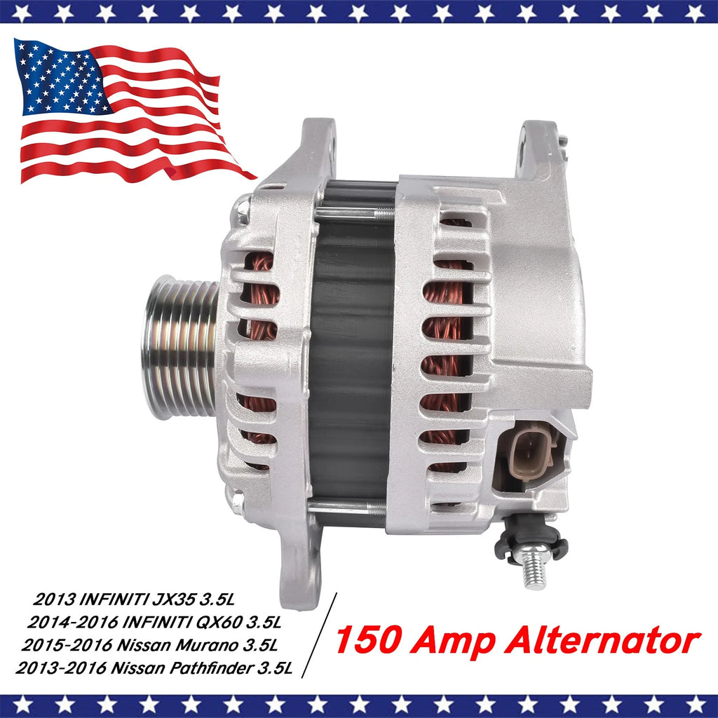 Alternator 150Amp for Nissan Murano Pathfinder (2013-2016)