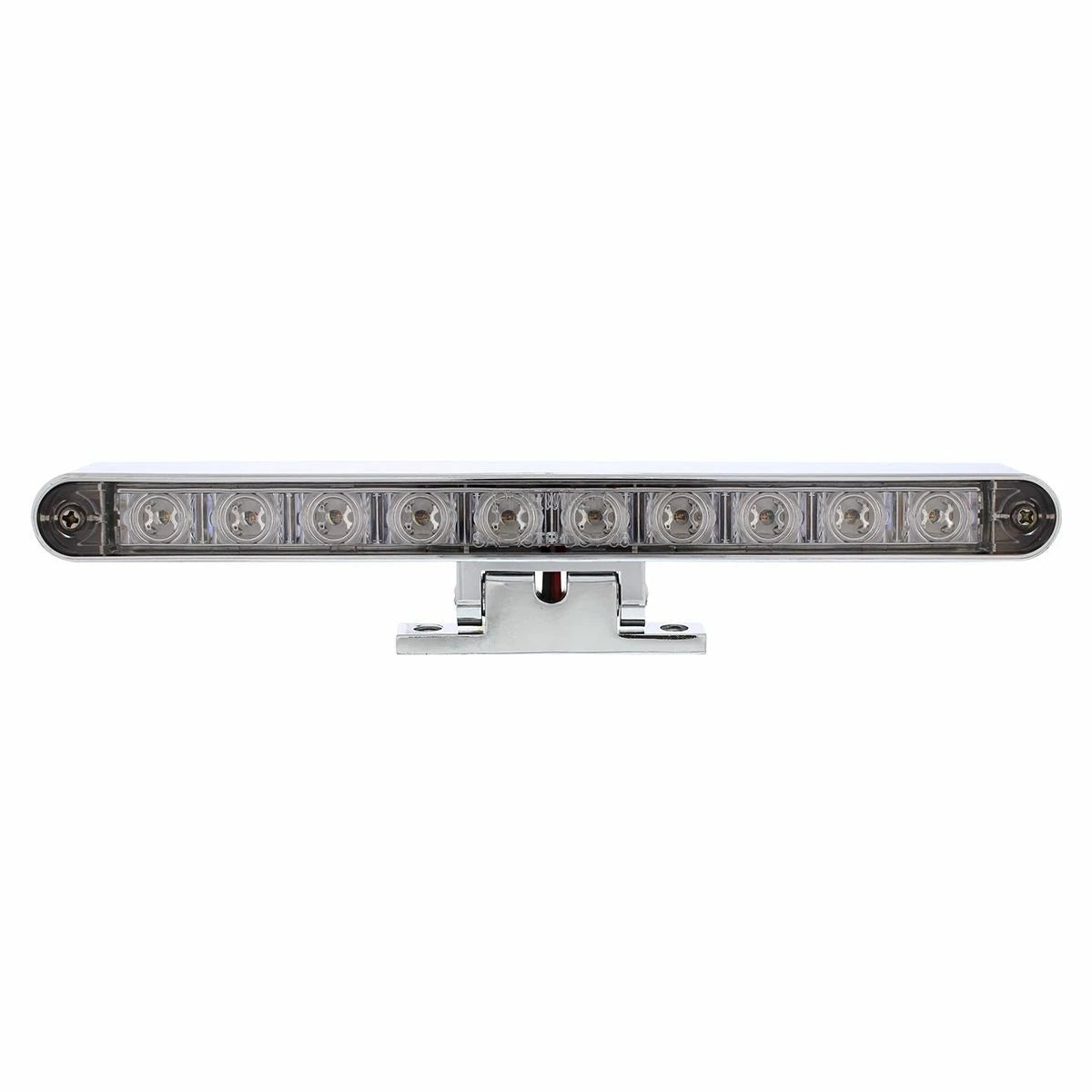 Third Brake Light LED Bar Replacement Clear Lens Chrome Housing for Toyota