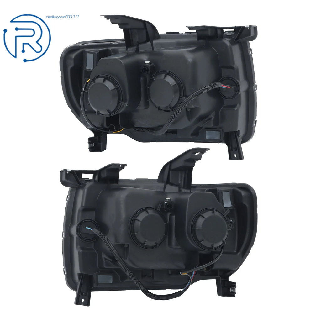 2X Halogen LED DRL Projector Headlights for GMC Canyon (2015–2022)