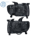 2X Halogen LED DRL Projector Headlights for GMC Canyon (2015–2022)