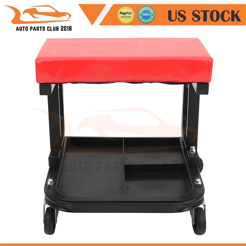 Rolling Creeper Seat for Garage Work and Repair