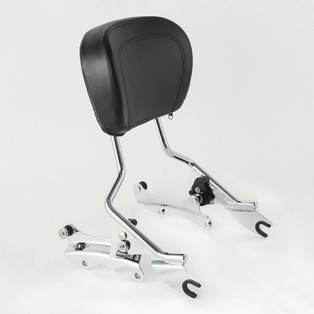 Set of 4 Docking Hardware Backrest Sissy Bar for Harley Touring FLHT (2014–2023)