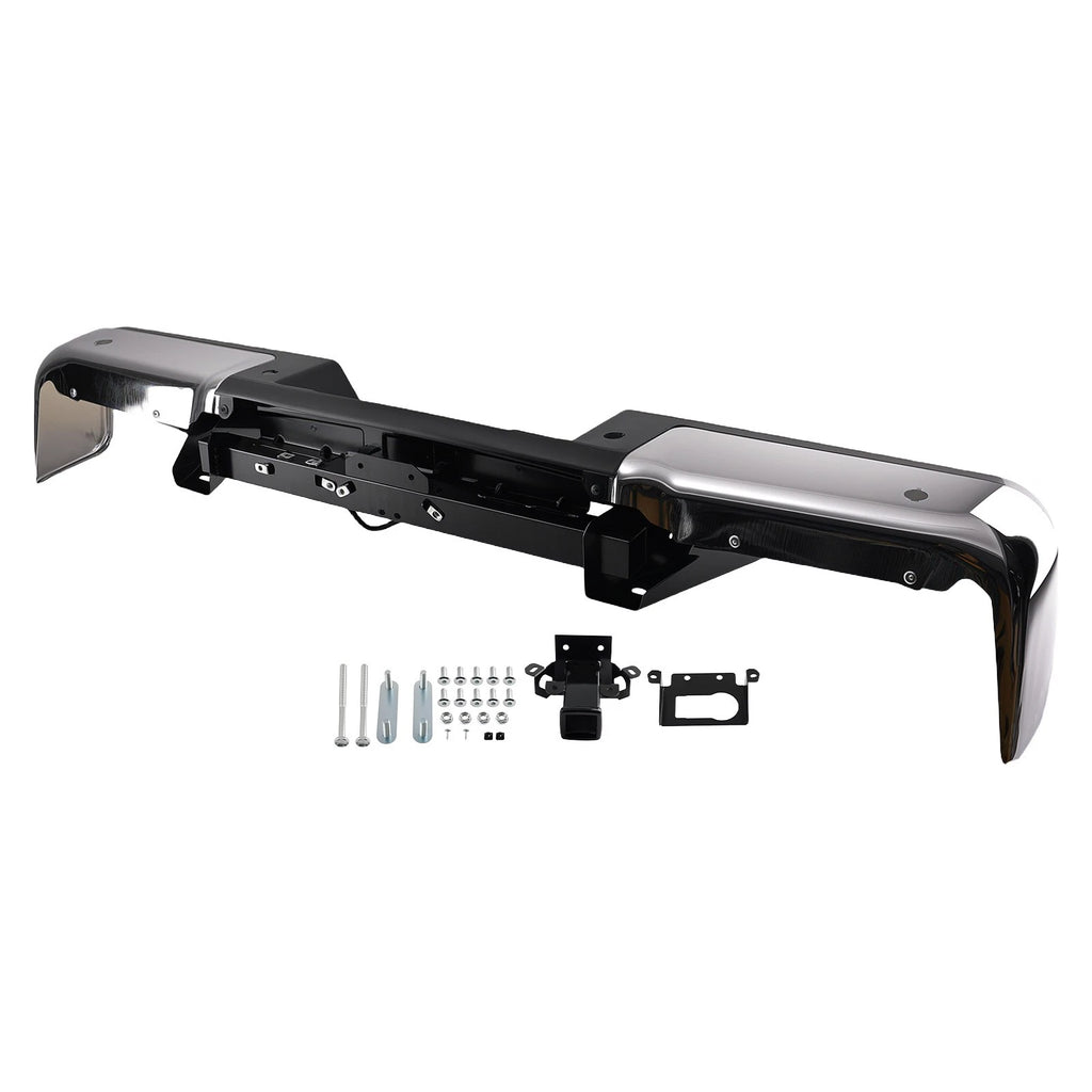 Chrome Rear Bumper Assembly for Ford F-150 FX2 STX (2010–2014) 9L3Z17906BCP