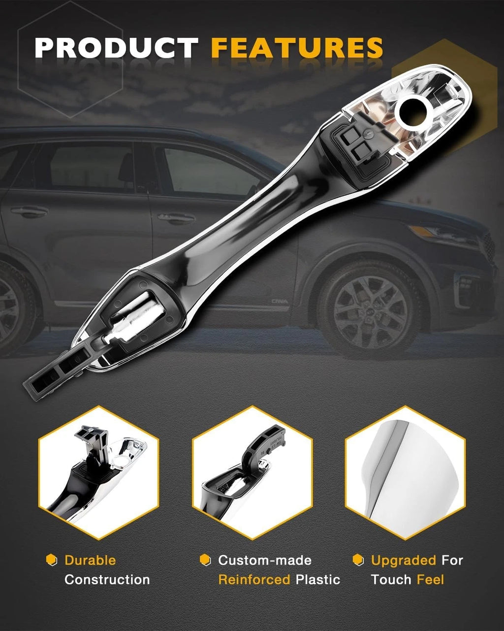 Exterior Door Handle for Kia Sorento (2016–2020) 82651C5010