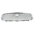 Front Upper Bumper Mesh Grille for Jaguar XF XFR (2016-2020) Chrome