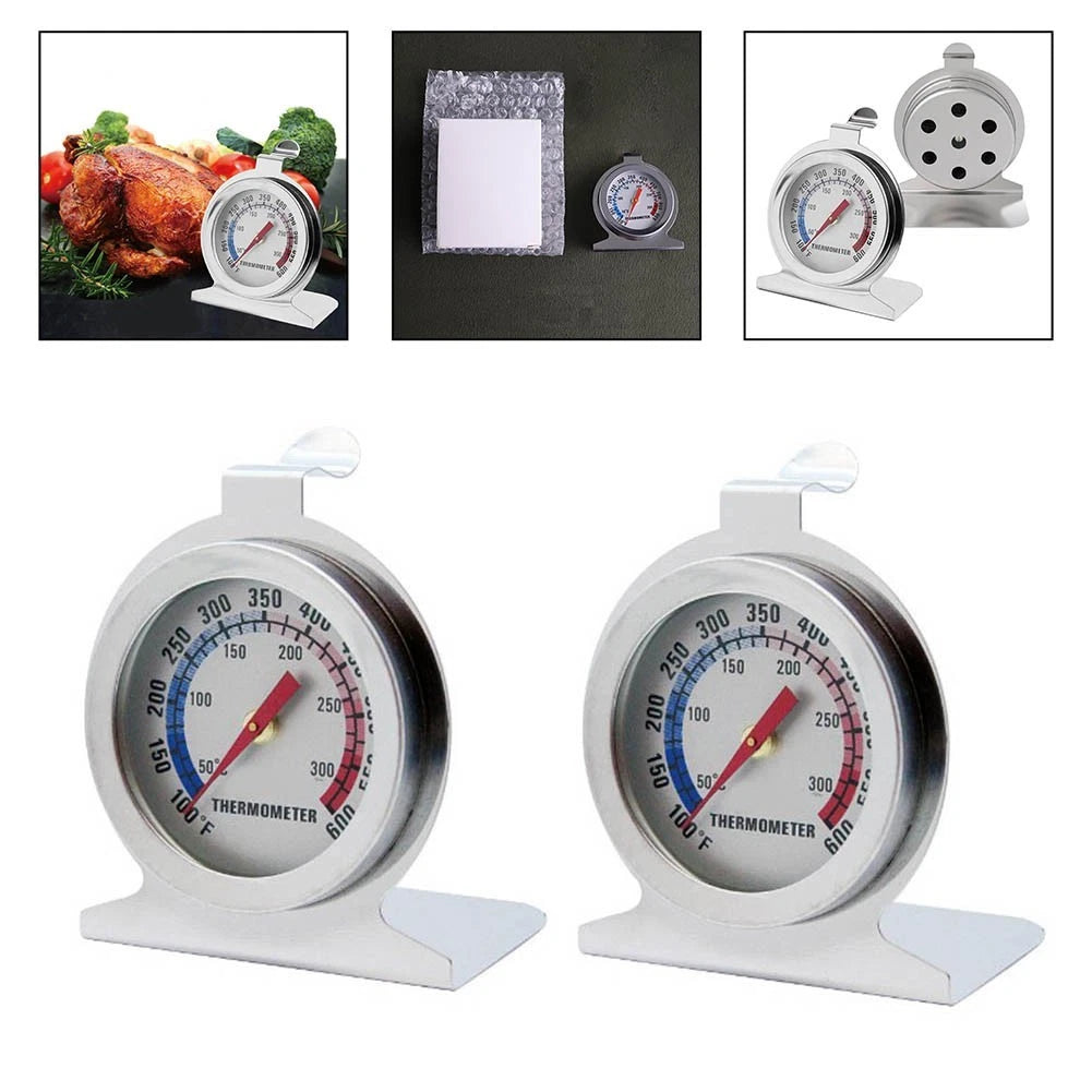 Set of 2 Oven Thermometers for Accurate Baking and Roasting