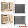 Radiator & AC Condenser for Nissan Versa (2012–2019) Versa Note