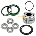 Front Wheel Hub Clutch & Bearings Seals Kit for Polaris Big Boss (1993–1999)