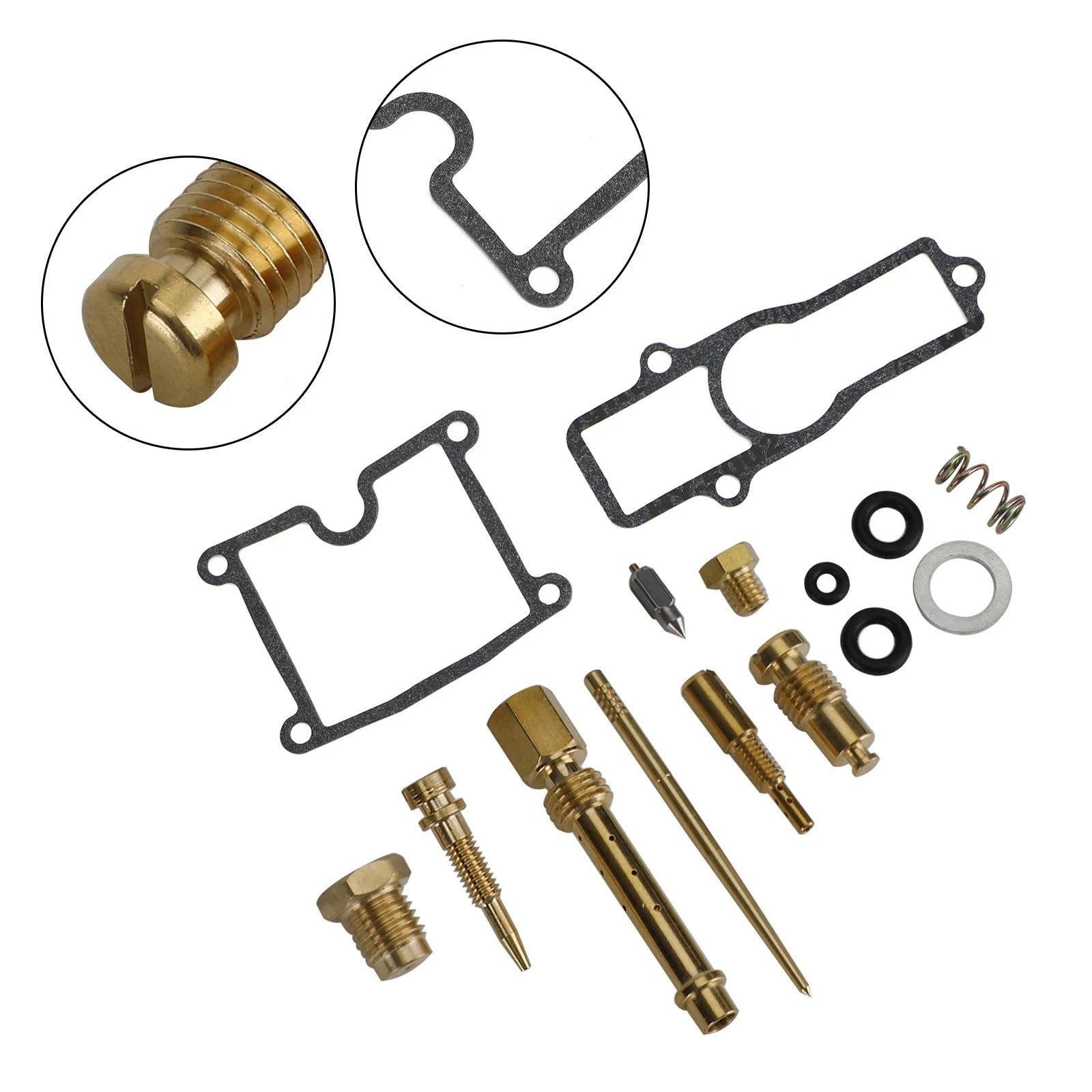 Carburetor Rebuild Kit for Kawasaki Z400FX Z400J KZ400FX KZ550 (1980–1983)