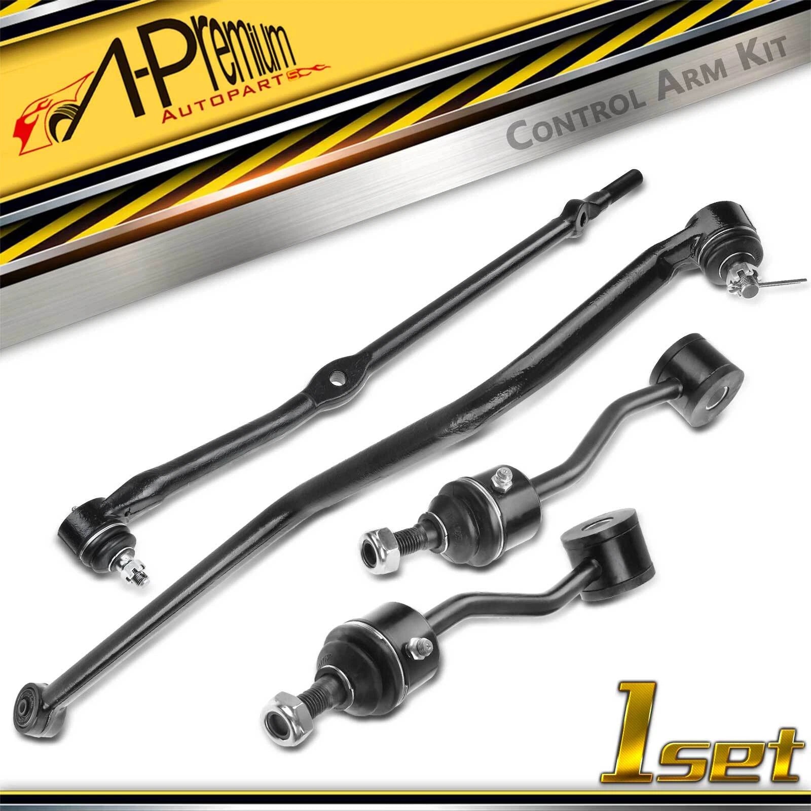 Set of 4 Front Right Outer Sway Bar Links for Jeep TJ (1997–2006)