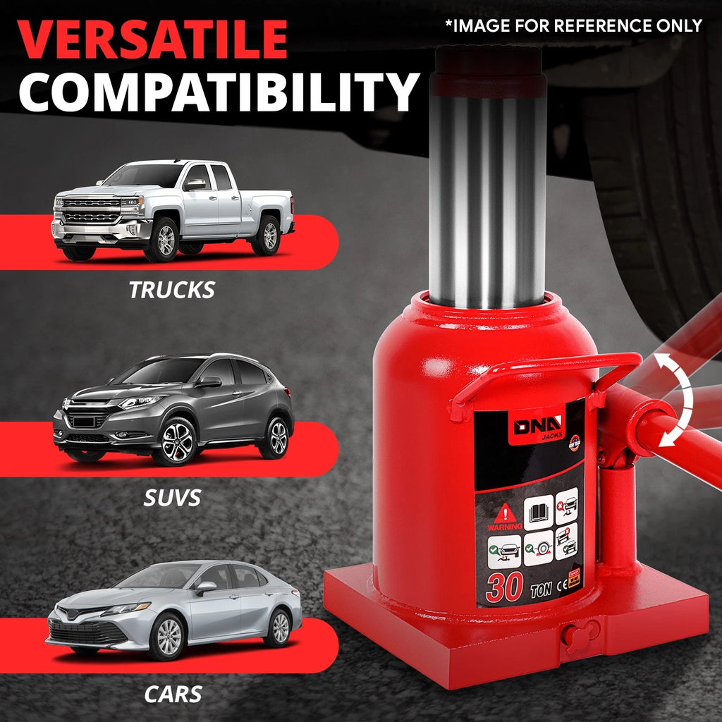 30 Ton Manual Steel Hydraulic Bottle Jack for Auto Repair