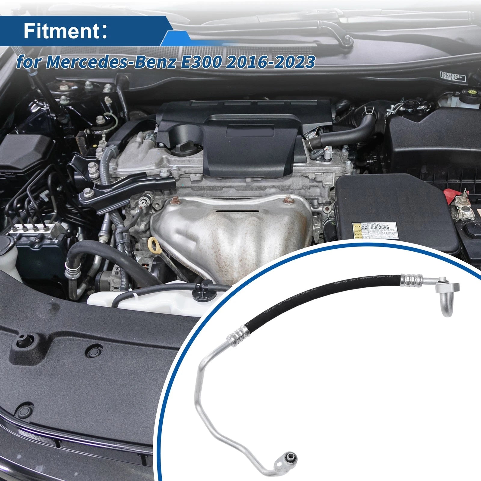 A/C Refrigerant Liquid Hose for Mercedes-Benz E300 (2016–2023) No. 2138301102