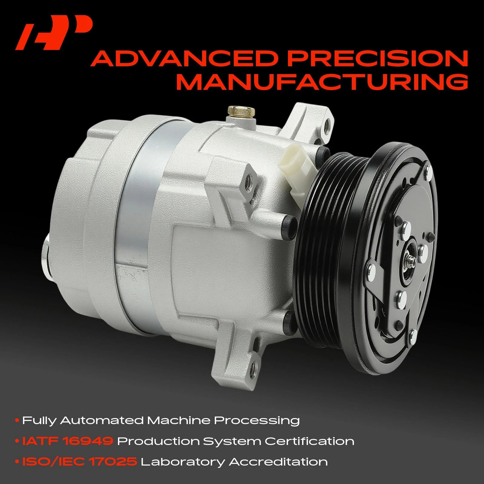 AC Compressor with Clutch for Buick Regal (1994-1995)