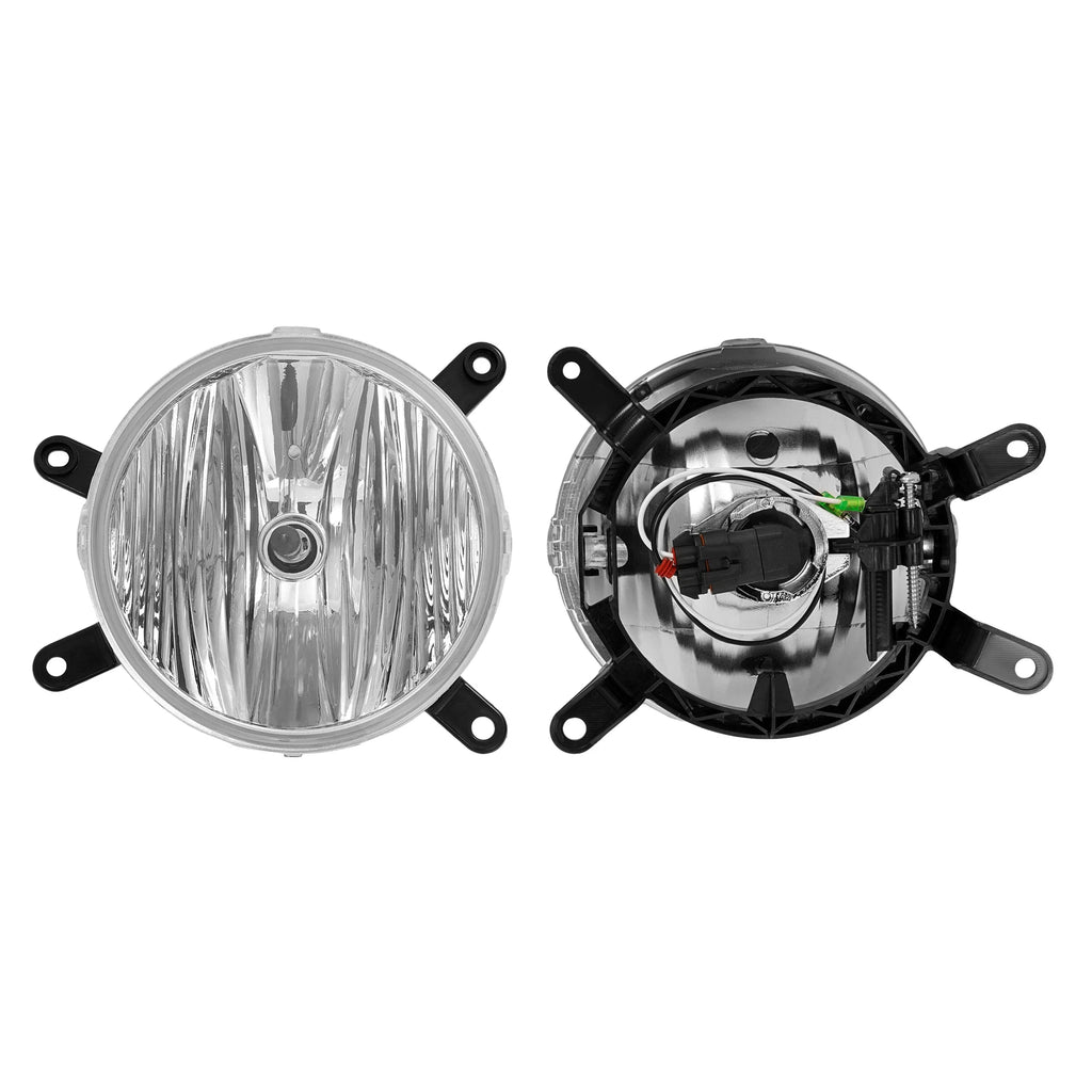 2Pcs Fog Lights for Ford Mustang GT (2005–2009) Clear Lens W/Bulbs LH & RH