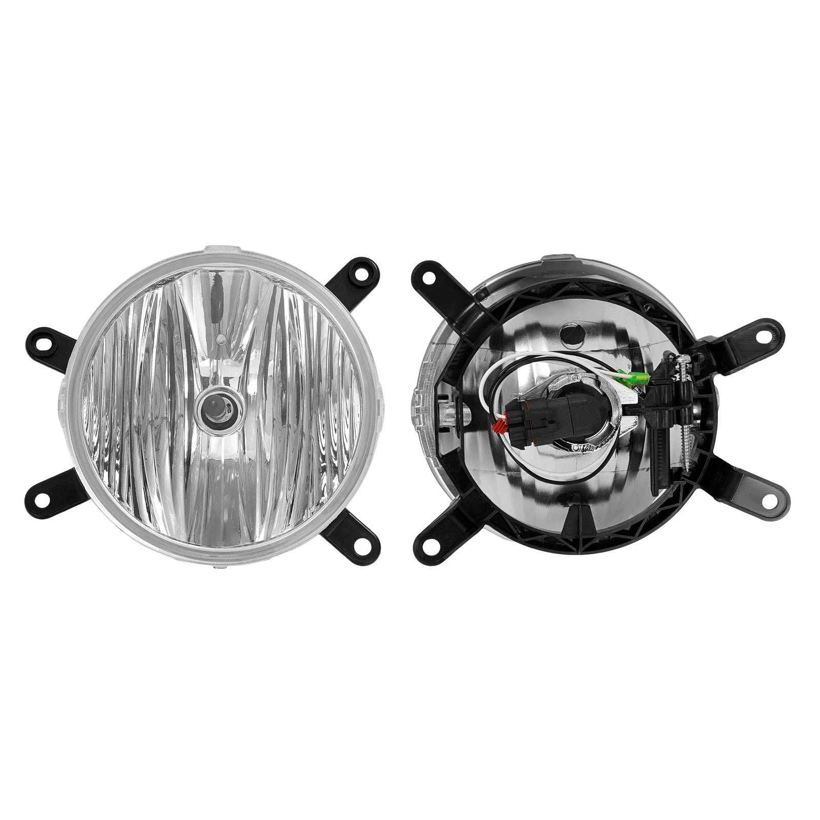 2Pcs Fog Lights for Ford Mustang GT (2005–2009) Clear Lens W/Bulbs LH & RH