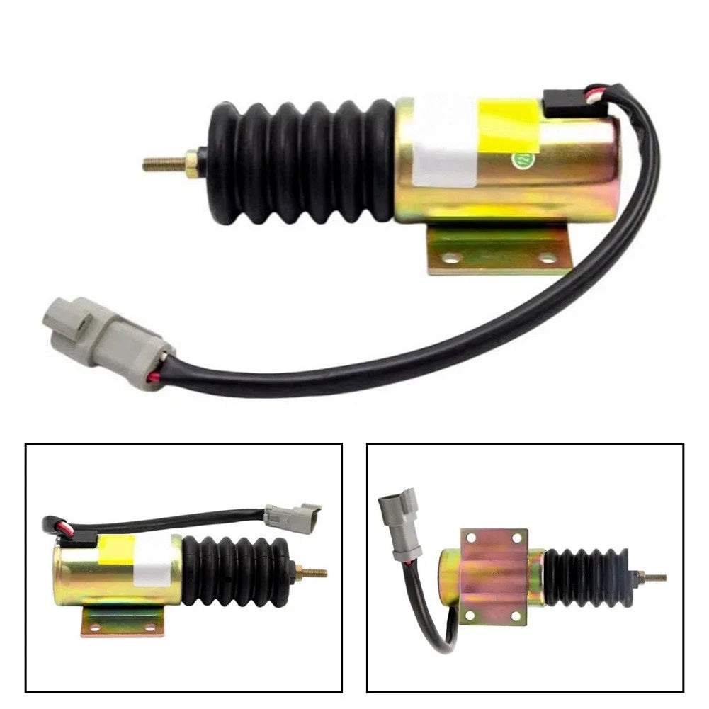 Diesel Engine Solenoid Shut Down Valve P613-A52V12 12V DC for Compatible Models