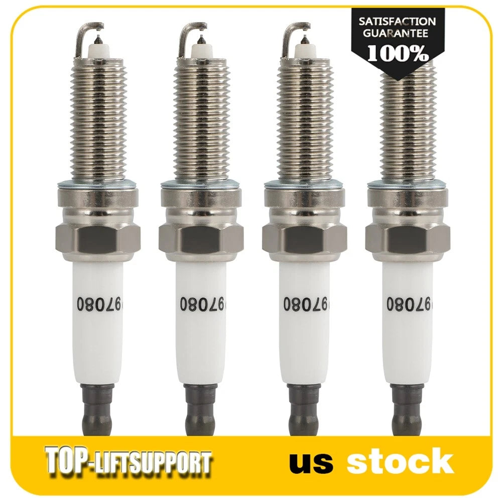 Set of 4 Iridium Spark Plugs for Hyundai Elantra (2017–2020)