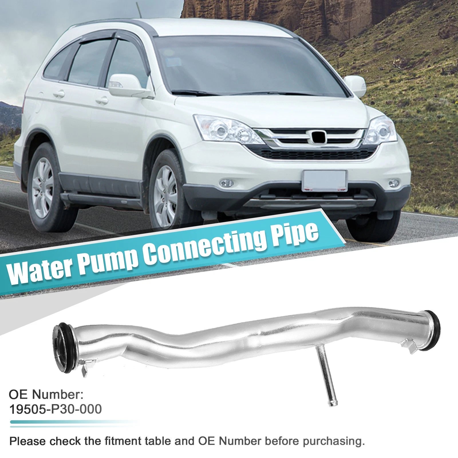Water Pump Coolant Connecting Pipe 19505-P30-000 for Honda Acura Integra 