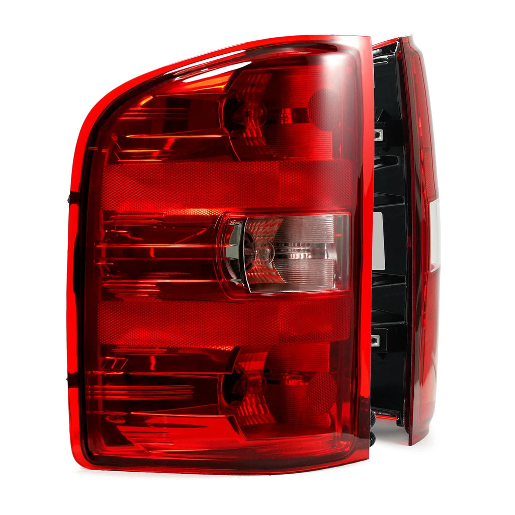 Halogen Tail Light Pair for Chevy Silverado 1500 (2007–2013) 2500 3500HD (2007–2014)
